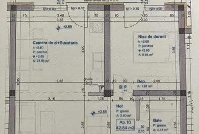 Apartament cu 2 camere decomandat în Central - 2