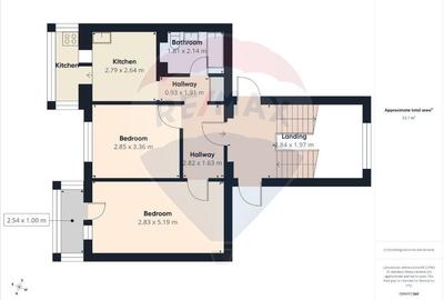 Apartament cu 2 camere decomandat în Craiter - 26