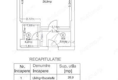 Studio lux Ivory Residence Pipera I terasa superba I mutare imediata - 2