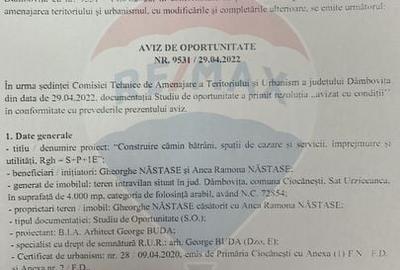Teren intravilan construibil Dambovita Urziceanca Ciocanesti - 4