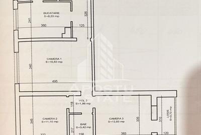 Apartament cu 3 camere în Ultracentral - 2