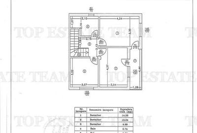 Casă cu 4 camere cu Canalizare în Central - 13
