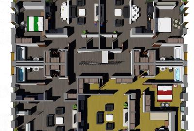 Apartament cu o camera BLOC NOU zona Masnita- 2 Babe - 3