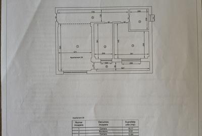 Apartament cu 2 camere decomandat în Cug - 5