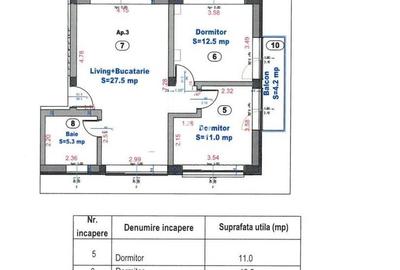 Apartament 3 camere, Turnisor, Sibiu - 6