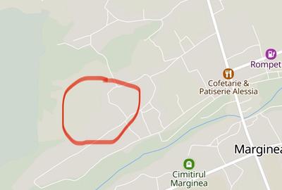 Teren de 3552 mp, în Marginea