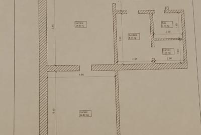 Apartament cu 2 camere semidecomandat, mobilat în Fabric - 13