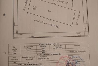 Teren de 860 mp, în Exterior Vest - 1
