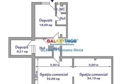 Inchiriere spatiu comercial 110 mp, Piata 9 Mai, Ploiesti - 3