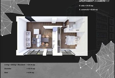 Apartament 2 camere zona Tomis Plus - 5