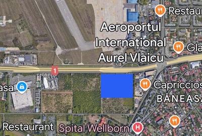 Vanzare teren Baneasa cu deschidere la DN 1 - 3