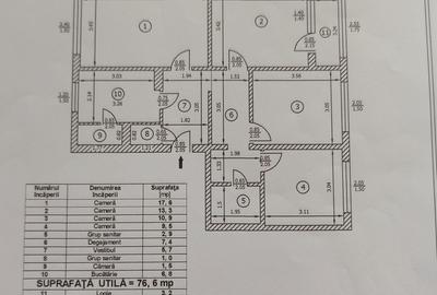 Apartament cu 4 camere decomandat în Valea Ialomiței - 1