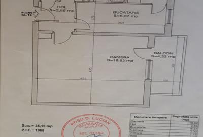 Apartament 1 camere decomandat  etaj 3 model mare BUCOVINA centrala proprie - 10