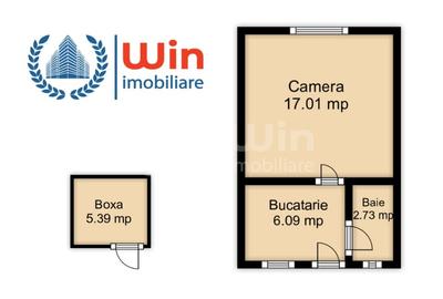 Apartament 1 camera | Ideal pentru investitie | Tavan inalt | Centru Apartament 1 camera | Ideal pentru investitie | Tavan inalt | Centru - 6