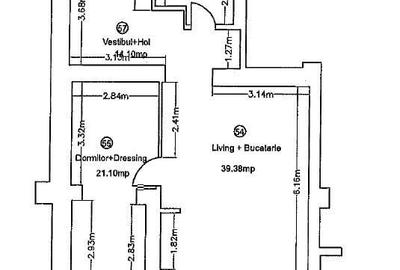 Apartament cu 2 camere decomandat în Nord - 10