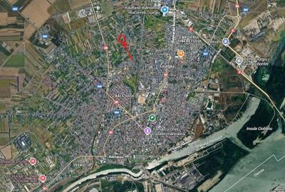 Teren Giurgiu, 4014mp, deschidere 69mp,intravilan - 2