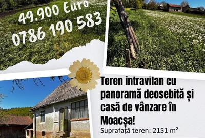 Teren Construcții intravilan de 2151 mp, în Moacșa
