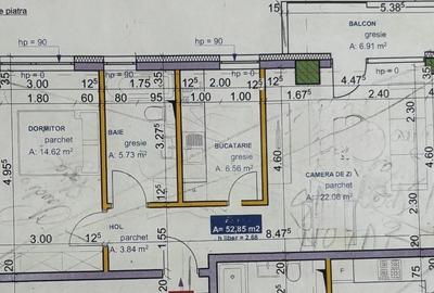 Apartament 2 camere|semifinisat| Bloc Nou| Intre Lacuri - 8