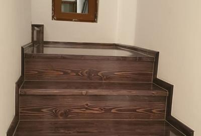 Casă individuală(P+!E+pod)+casă parter în aceeași curte. Teren 270 mp.Curte 150 - 6