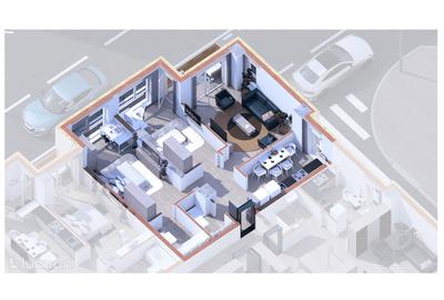 Apartament cu 3 Camere Decomandat de Vânzare – Complex Rezidențial Copou - 2