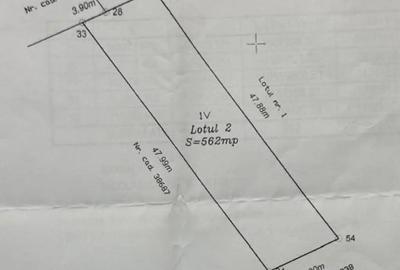 Teren de 562 mp, în Cârcea