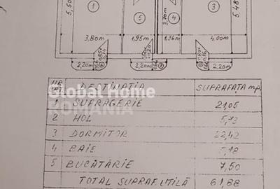 Apartament 2 camere Unirii-Regina Maria| Bloc Monolit 1991-Centrala proprie - 17
