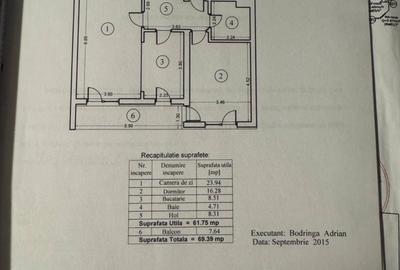 Apartament cu 2 camere decomandat, mobilat în Crângași - 16