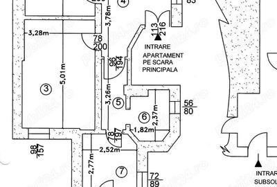 Apartament cu 3 camere decomandat în Dorobanți