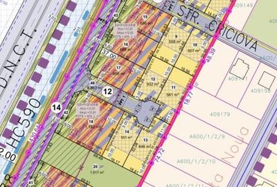 Teren Construcții intravilan de 538 mp, în Moșnița Nouă - 1