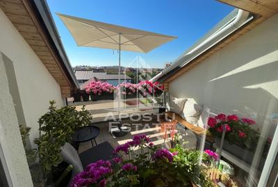 Apartament cu 3 camere, 2 terase, mobilat, la asfalt, zona Planetelor - 8