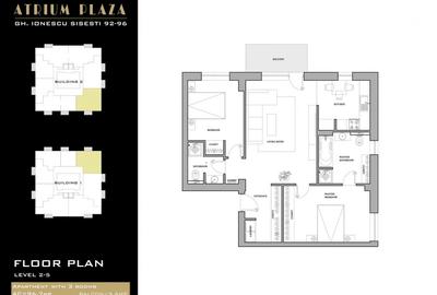 0% | Apartament 3 camere NOU, decomandat, 86 mp, 2 bai  | Atrium - Sisesti - 15