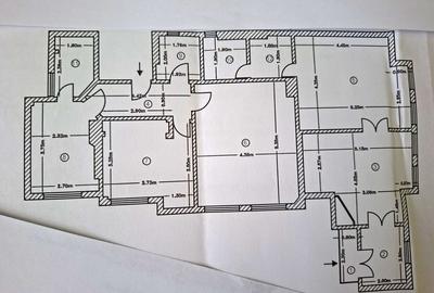 Apartament cu 4 camere semidecomandat, mobilat în Ștefan cel Mare - 7