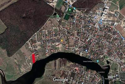 Teren dezvoltare 4763 pe malul Lacului Mogosoaia deschidere 40 metri - 12