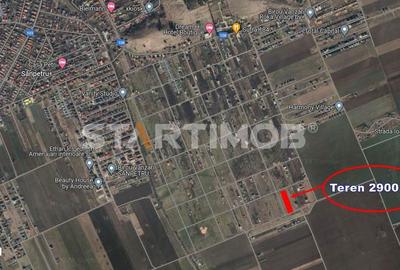 Teren de 2900 mp, în Sânpetru - 2