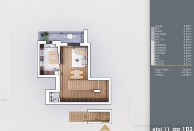 Apartament 4 camere - Duplex - Nicolae Teclu - 3