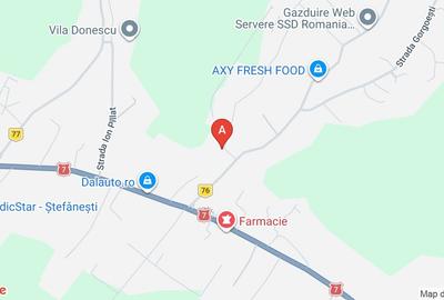 Teren Construcții intravilan de 1029 mp, în Ștefănești - 1