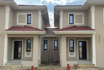 Duplex despartit prin camera tehnica - teren generos - proiect deosebit - 1