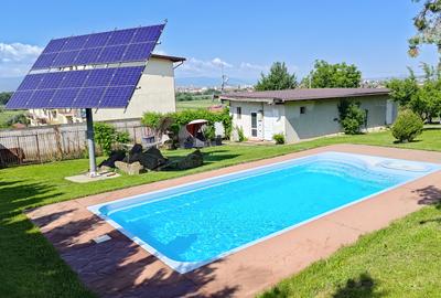 Pensiune si casa de locuit cu 3200 mp teren in Sibiu cartier Gusterita - 6