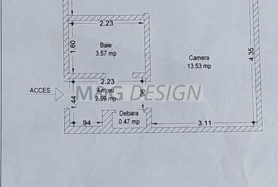 Garsonieră semidecomandată, mobilată în Aradului - 6