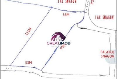 Teren Construcții intravilan de 5018 mp, în Snagov - 2