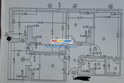 Apartament cu 3 camere decomandat, mobilat în Central - 17