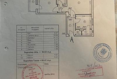 Apartament 2 camere bloc1986 etaj1 metrou Piata Sudului -Sos Oltenitei - 3
