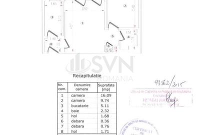 Apartament cu 2 camere decomandat, mobilat în P-ța Amzei - 10