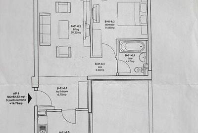 Apartament cu 2 camere semidecomandat în Doamna Ghica - 8