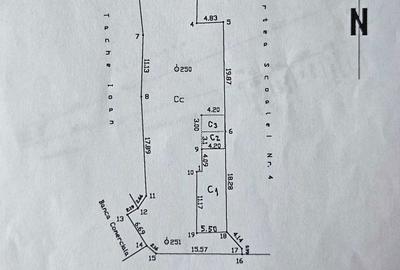 Teren de 840 mp, în Central - 2