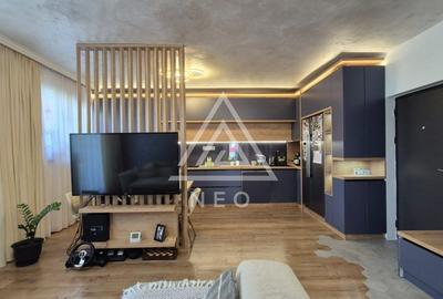 Apartament cu 3 camere semidecomandat, mobilat în Baciu