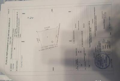 Teren de 500 mp, în Tuzla