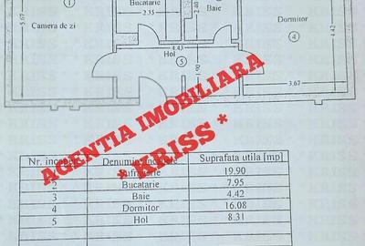 Apartament cu 2 camere decomandat în Craiovei - 1