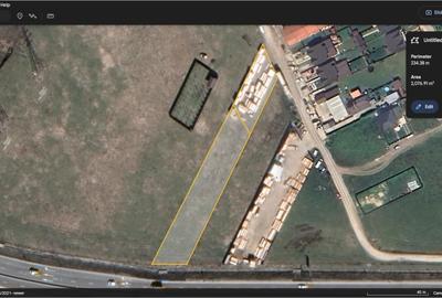 Teren de 2076 mp, în Sânpetru - 2