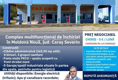 Complex multifunctional de inchiriat ultracentral Moldova Noua Complex multifunctional de inchiriat ultracentral Moldova Noua - 1